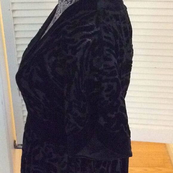 AGB Kimono dress velvet, tie back and lining 8 - Picture 7 of 13